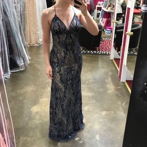 Designer Beaded Gown